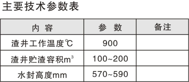 ZJ300水封式渣井